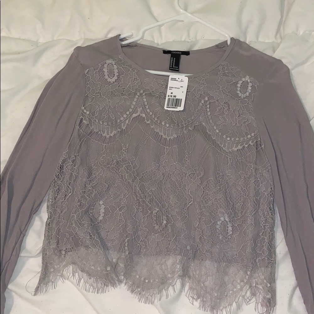 Lilac blouse